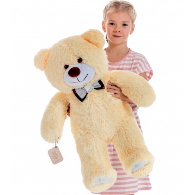 Плюшевый мишка Mister Medved Бежевый 85 см