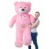 Плюшевый мишка Mister Medved Розовый 2 метра