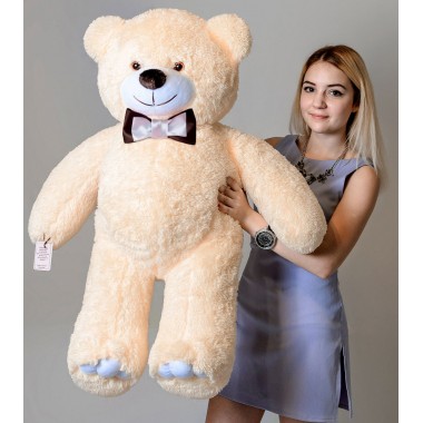 Плюшевый мишка Mister Medved Бежевый 110 см