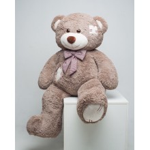 Плюшевый мишка Mister Medved с латками Капучино 150 см Плюшевый мишка Mister Medved с латками Капучино 150 см