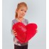Плюшевая игрушка Mister Medved Подушка-сердце со вставкой 30 см