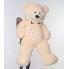 Плюшевый мишка Mister Medved с латками Бежевый 2 метра
