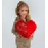 Плюшевая игрушка Mister Medved Подушка-сердце со вставкой 30 см