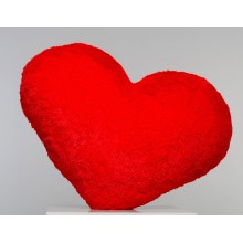 Плюшевая игрушка Mister Medved Подушка-сердце Красная 30 см