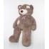 Плюшевый мишка Mister Medved с латками Капучино 2 м 50 см