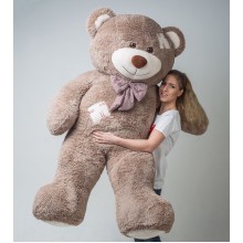 Плюшевый мишка Mister Medved с латками Капучино 2 метра Плюшевый мишка Mister Medved с латками Капучино 2 метра