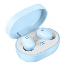 Наушники Bluetooth Redmi AirDotspro с кейсом, blue, индикация заряда