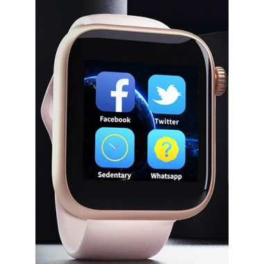 Умные часы Smart Watch Z6 Розовый