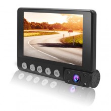 Автомобильный видеорегистратор С9, LCD 4'', WDR, 1080P Full HD, 3 камеры