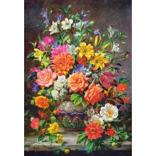 Пазлы Castorland 1500 элементов "Сентябрьские цветы" 68*47 см с-151622