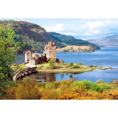 Пазл Castorland 2000 элементов "Замок "Eilean Donan", Шотландия" 92*68 см с-200016