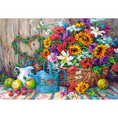 Пазлы Castorland 1500 элементов "Дары сада" 68*47 см С-151684