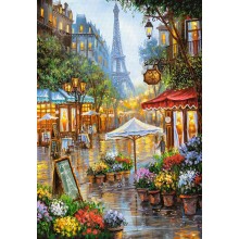Пазл Castorland 1000 элементов "Весенние цветы, Париж" 68*47 см С-103669