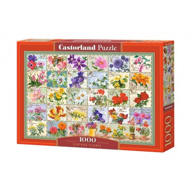 Пазл Castorland 1000 элементов "Винтажный цветок" 68*47 см C-104338
