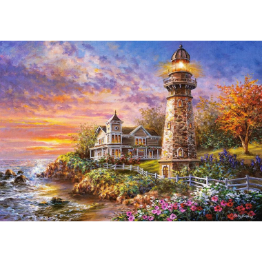 Пазлы Castorland 1500 элементов "Маяк на берегу " 68*47 см С-151790