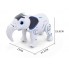 Слон Робот животное на радиоуправлении K17 белый  