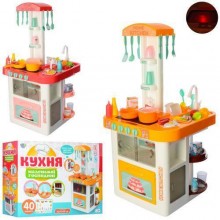 Многофункциональный игровой набор Limo Toy кухня с водой звук свет 889-59-60 бело красный