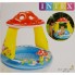 Надувной детский бассейн Intex в форме грибочка 57114 размер 102х89см 45литров