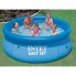 Надувной семейный бассейн Intex (28112) 244х76см+ фильтр-насос синий