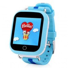 Детские часы Smart  Watch с GPS Q100 голубые