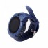Детские умные часы-телефон Smart Baby Watch Q360 Blue с GPS + камера Синие