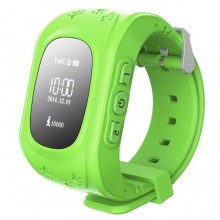 Детские смарт телефон-часы с GPS трекером Smart Watch GW300 (Q50) зеленые