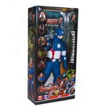 Фигурка супергероя «Капитан Америка» L-99-2 Мстители Avengers ZHA, пластик, 32 см