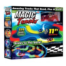 Гоночная трасса Magic Tracks на 220 деталей (Магическая дорога Магик Трек) атомобильная трасса