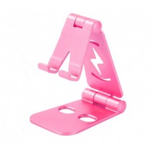Подставка для телефона планшета Zha L-301 розовая