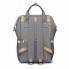 Сумка-рюкзак органайзер для мамы оригинал Mom Bag  AA-086 серый