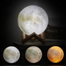 Детский Ночник светильник Луна 3D tech Moon Lamp i5.9