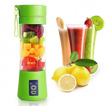 Фитнес-Блендер Smart Juice Cup Fruits Портативный USB-зарядка зеленый
