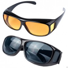 Водительские очки антифары от Солнца 2 шт HD Vision Visor Day & Night